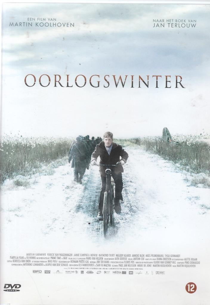 Oorlogswinter op DVD, naar boek van Jan Terlouw, CD & DVD, DVD | Néerlandophone, Film, Drame, À partir de 12 ans, Envoi