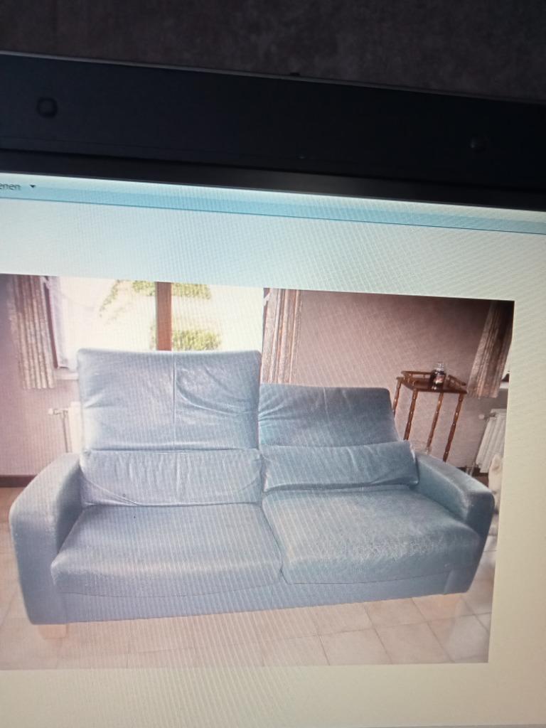 Lederen salon, Huis en Inrichting, Ophalen, Gebruikt, Leer