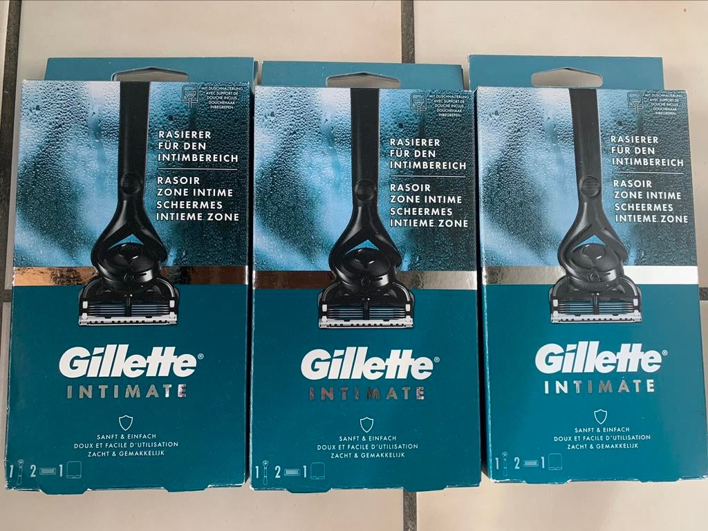 Rasoir Gillette Intimate - Intimate Zone, Enlèvement ou Envoi, Neuf, Tout le visage, Autres types