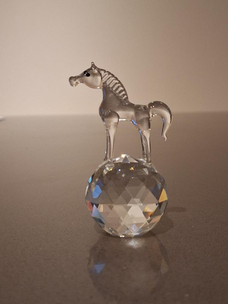 Figurine cheval cristal, Enlèvement ou Envoi, Neuf, Figurine