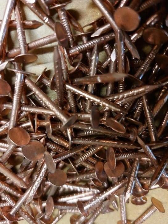 Koperen nagels (2,8cm), Ophalen, Nieuw