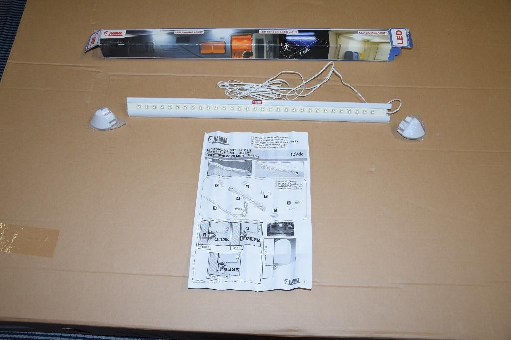 Nieuw LED buitenlicht voor aan de ingangsdeur, Caravans en Kamperen, Mobilhome-accessoires, Ophalen, Nieuw