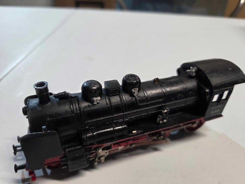 2 x locomotive à vapeur Märklin, annexe manquante, Analogique, Enlèvement ou Envoi, Courant alternatif, Utilisé
