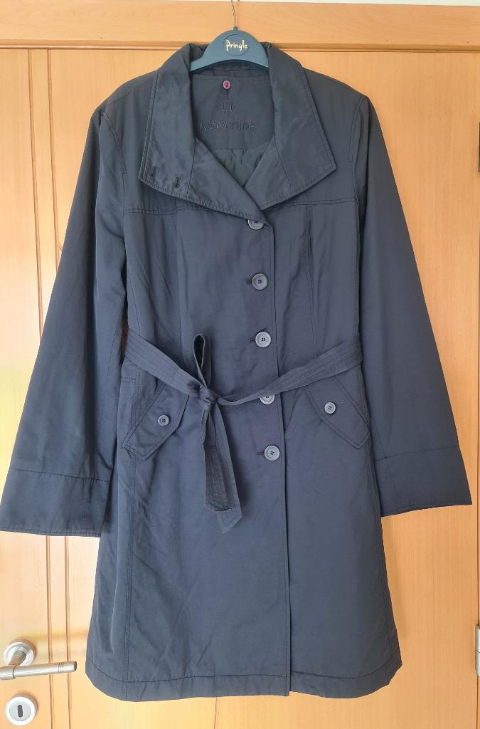 Regenjas 'Mayerline' - M. 42, Kleding | Dames, Mayerline, Blauw, Maat 42/44 (L), Ophalen of Verzenden