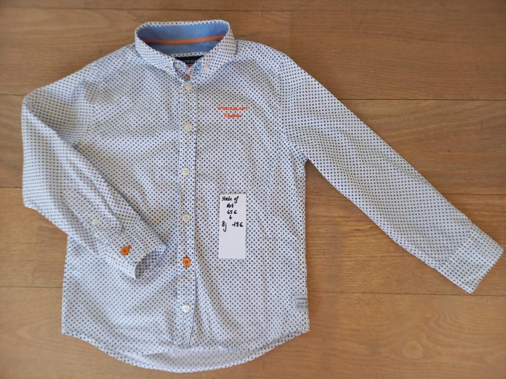Prachtig hemd State of Art nieuwstaat 8 Jaar / M 128, Kinderen en Baby's, State of art, Ophalen of Verzenden, Zo goed als nieuw