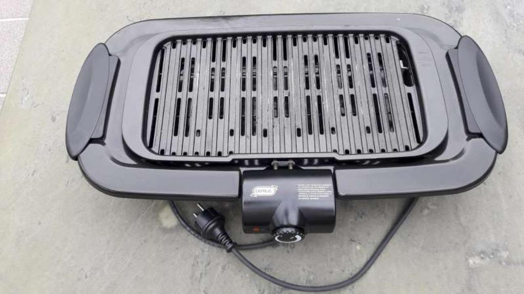 Elektrische tafelgrill voor binnen en buiten, Tuin en Terras, Ophalen of Verzenden, Zo goed als nieuw, Quigg