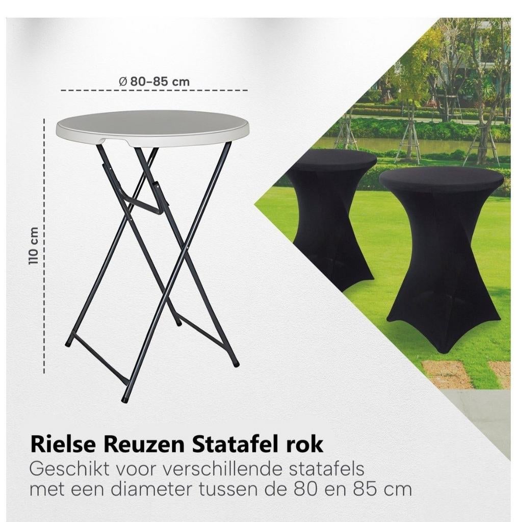 Hoezen te huur voor statafels, Hobby & Loisirs créatifs, Articles de fête | Location, Comme neuf, Enlèvement ou Envoi