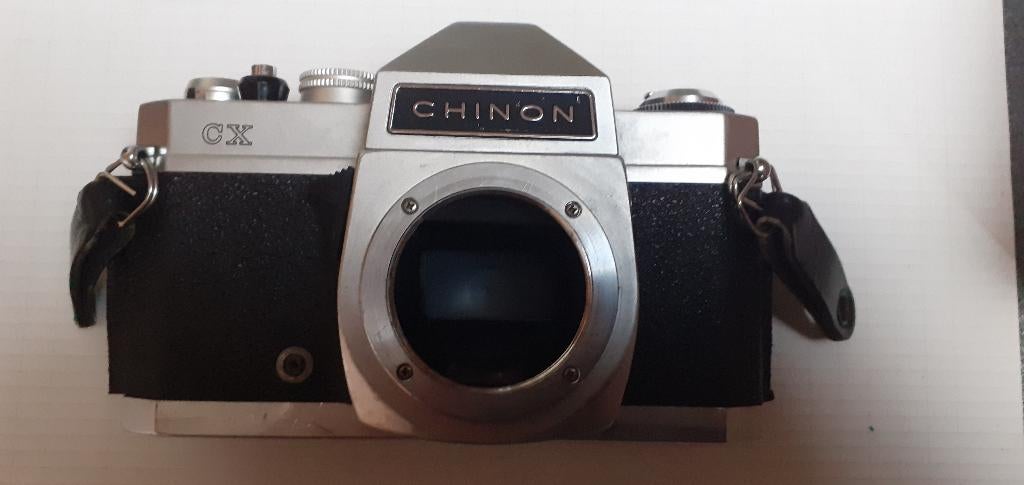 vintage analoge reflex camera CHINON, Audio, Tv en Foto, Ophalen, Gebruikt, Spiegelreflex, Overige Merken