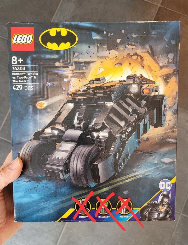 Lego 76303 batman Tumbler, Enlèvement ou Envoi, Comme neuf, Lego