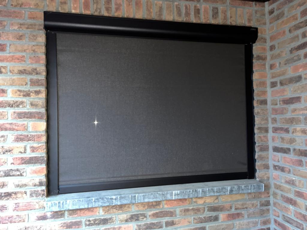 Harol screen 1405mm x 1085mm, Tuin en Terras, Ophalen, Elektrisch, Minder dan 250 cm, Zo goed als nieuw