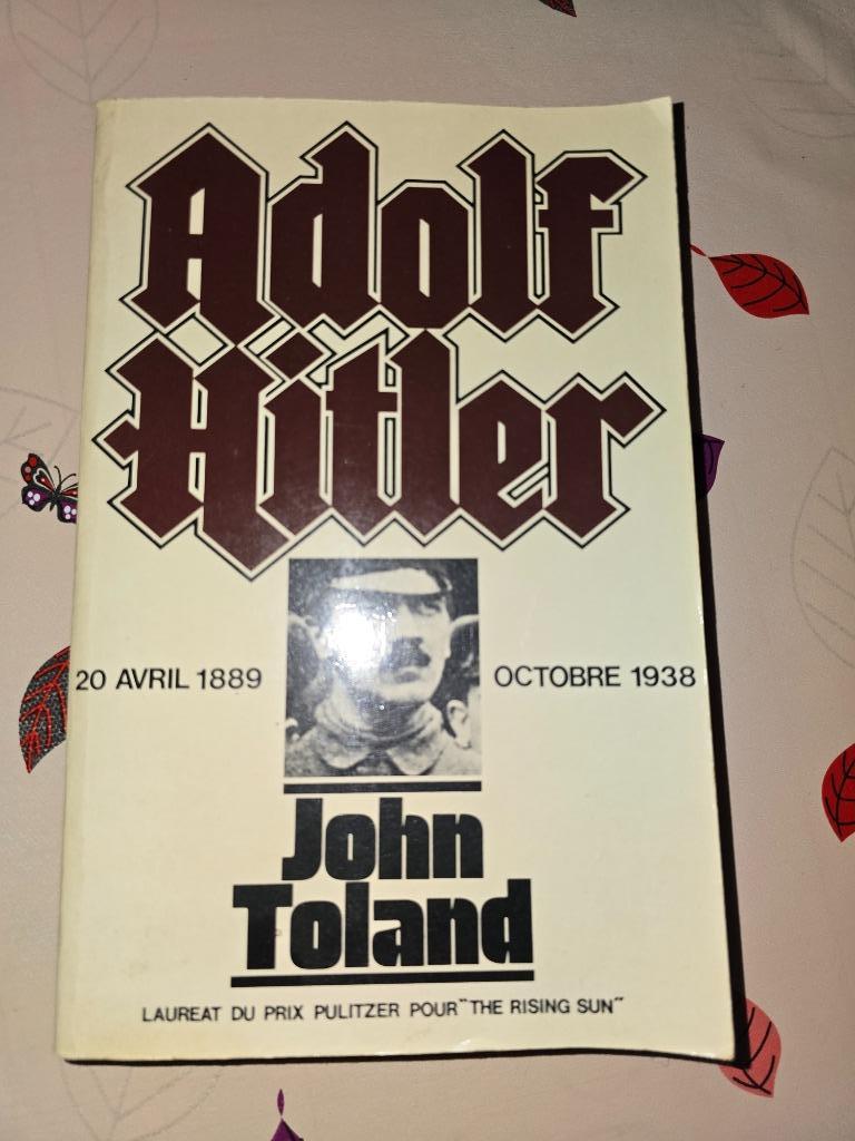 ADOLF HITLER 20/04/1889 - oktober 1938 J. TOLAND. PULITZER., Ophalen of Verzenden, Voor 1940, Gelezen