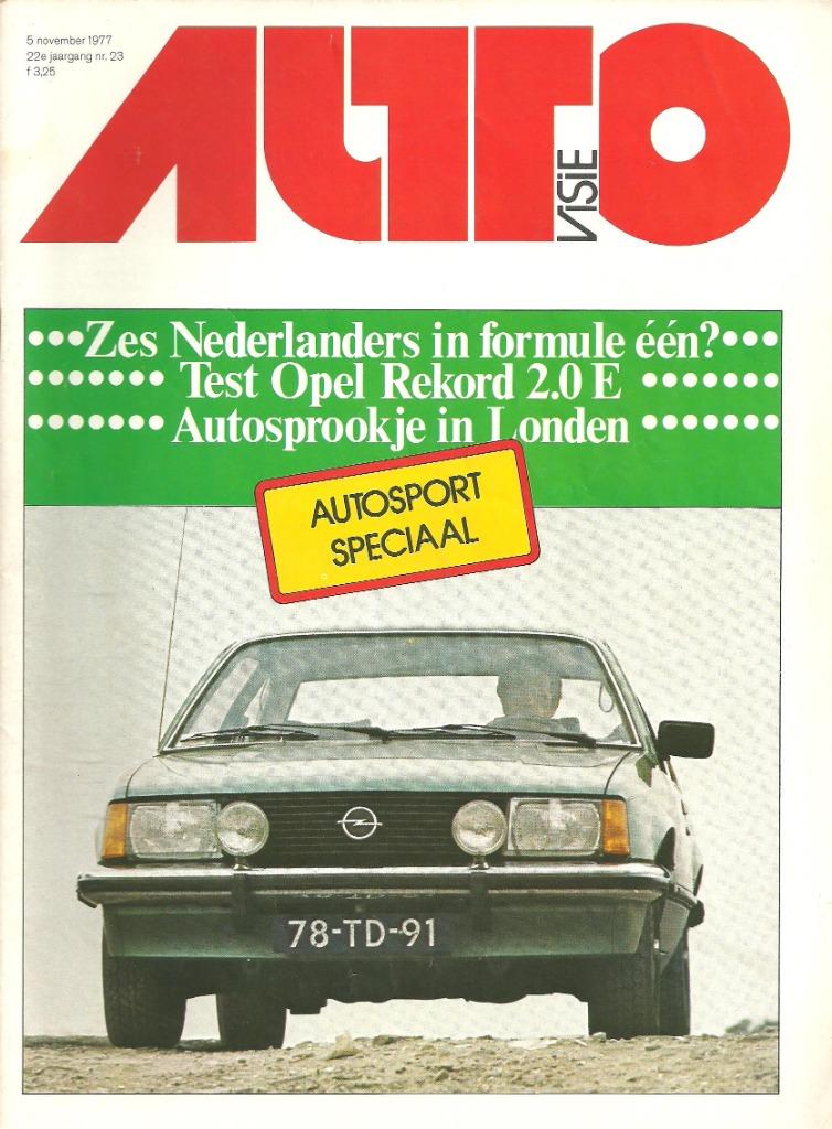 Magazines AUTO VISION (NL), Envoi, Utilisé, Sports, Hobby et Loisirs