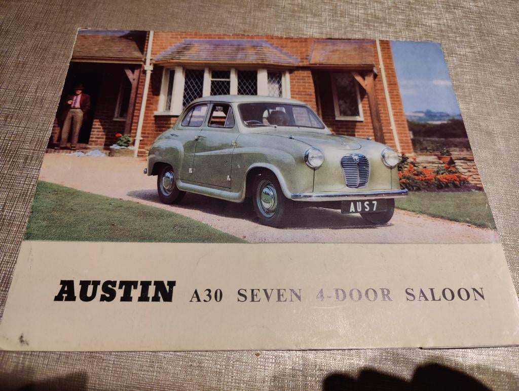 AUSTIN A30 Seven Brochure, Ophalen of Verzenden, Zo goed als nieuw