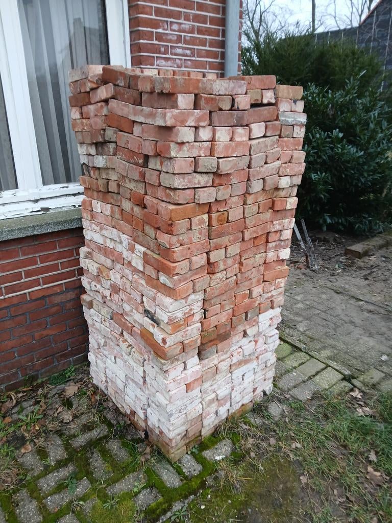 Bakstenen 18x5x8,5, Doe-het-zelf en Bouw, Ophalen, Bakstenen