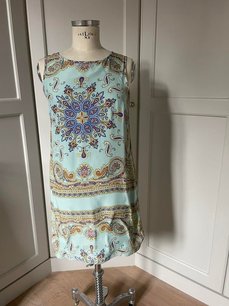 Zijden jurk Massimo Dutti 38, Ophalen of Verzenden