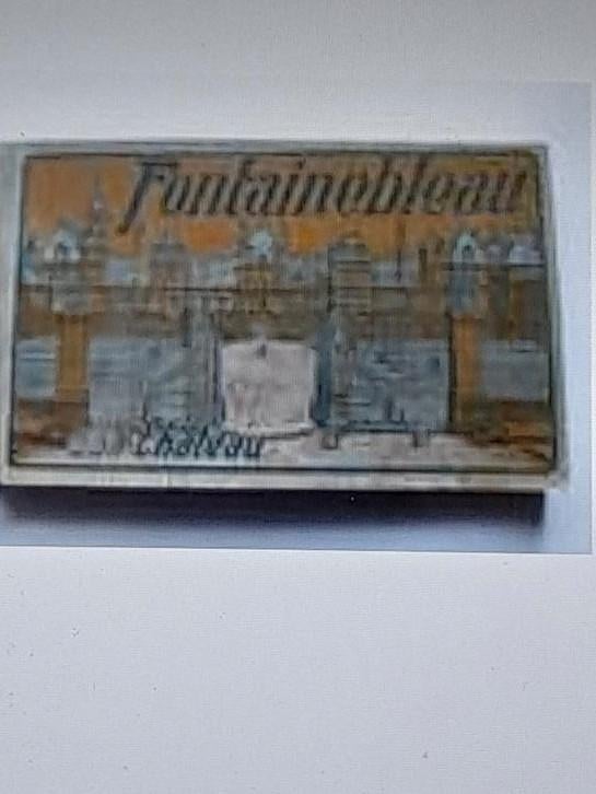 Livret cartes postales Fontainebleau son château Éd.Thiba, Collections, Cartes postales | Thème, Non affranchie, 1940 à 1960, Bâtiment