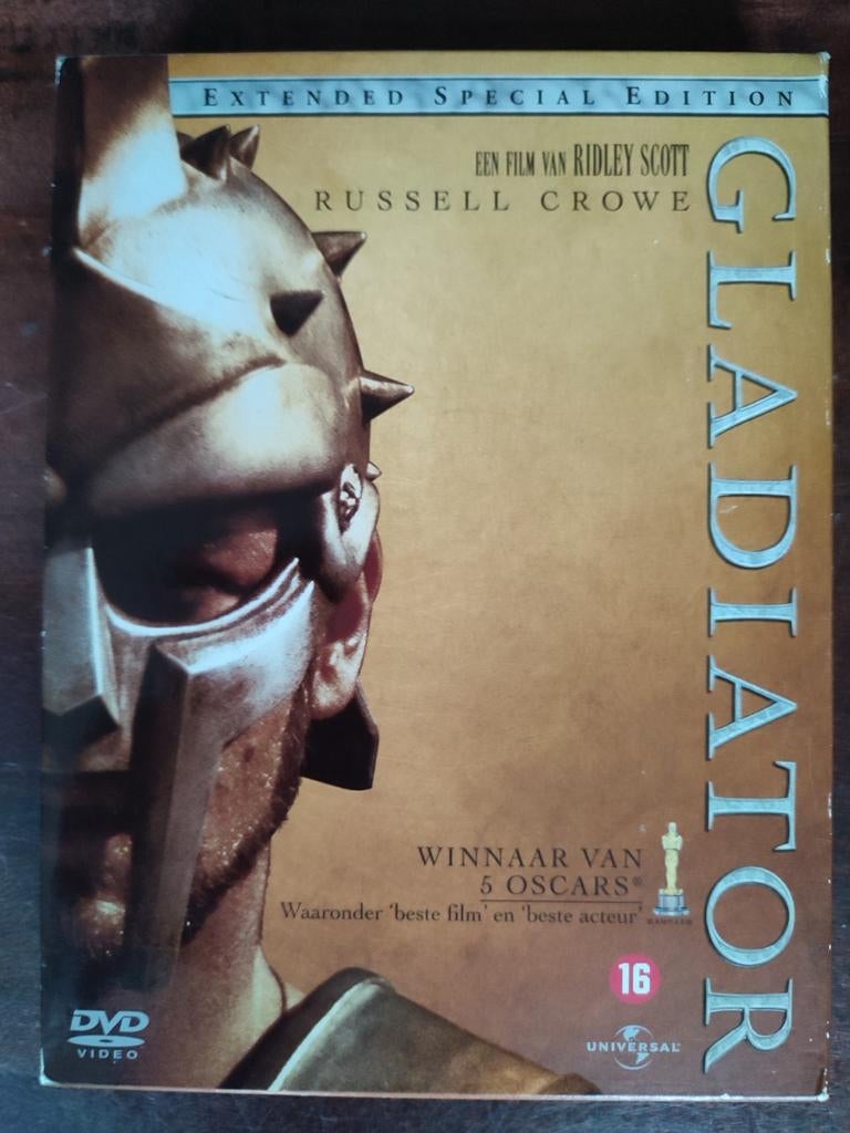 3-DVDbox Extended Special Edition : GLADIATOR, Cd's en Dvd's, Ophalen of Verzenden, Zo goed als nieuw