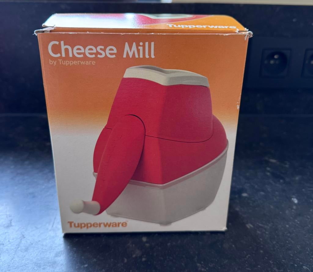 Tupperware Cheese Mill / Kaasmolen – in originele doos, Electroménager, Enlèvement, Comme neuf