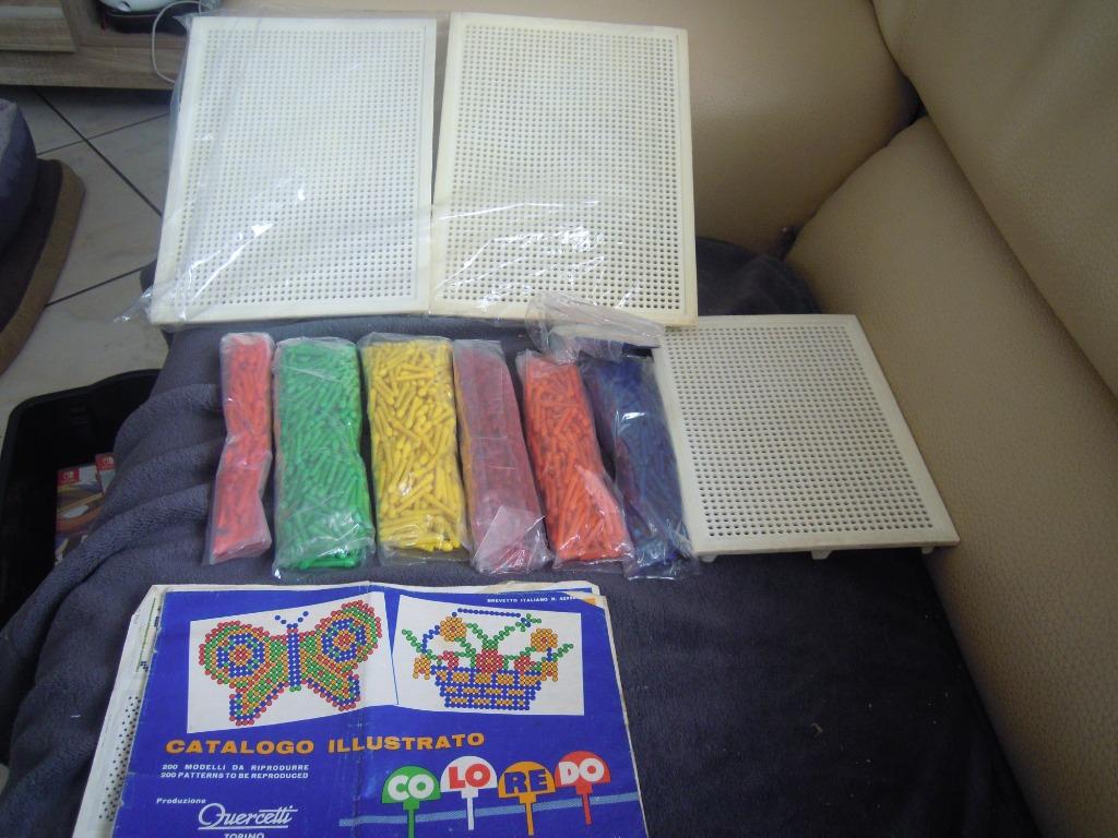 mozaiek insteek(doos oud spellen), Kinderen en Baby's, Ophalen of Verzenden, Gebruikt
