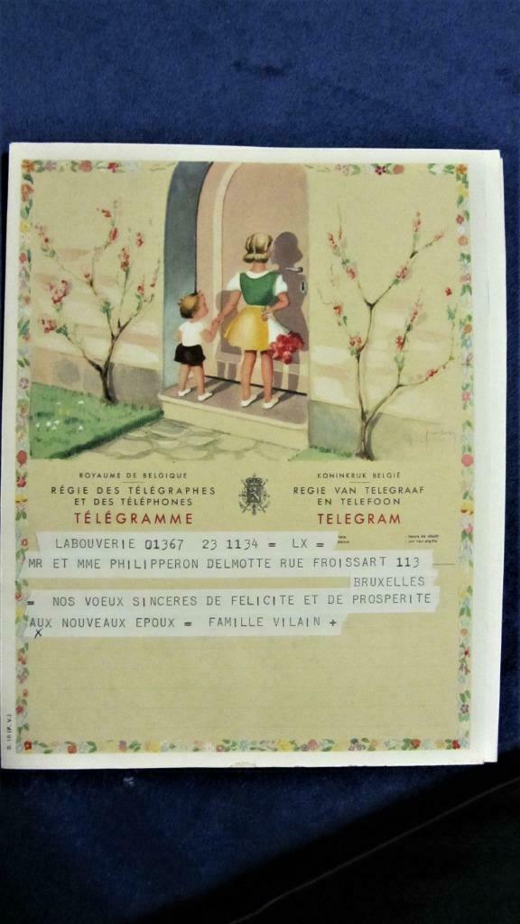 OUDE VERZONDEN TELEGRAM, Enlèvement ou Envoi, Utilisé