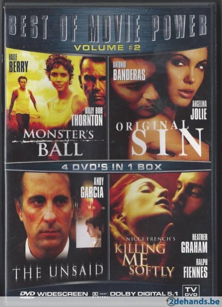 4 x DVD - Best of movie Power volume 2, Enlèvement ou Envoi, Utilisé, Thriller d'action