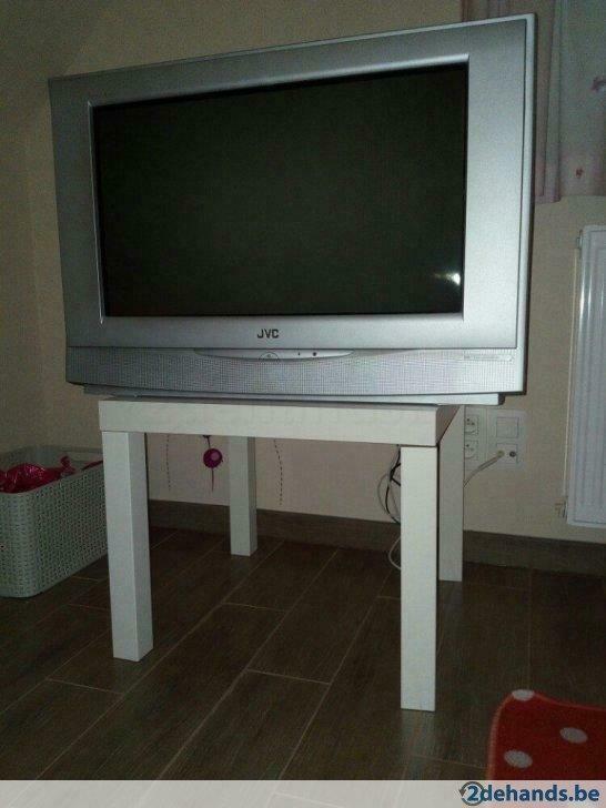 kleurentelevisie jvc met plat scherm, Audio, Tv en Foto, Vintage Televisies, Ophalen, Gebruikt