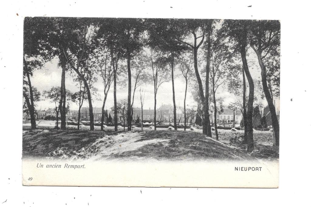 Nieuport NA111: Un ancien Remparts, Collections, Cartes postales | Belgique, Envoi, Avant 1920, Affranchie, Flandre Occidentale