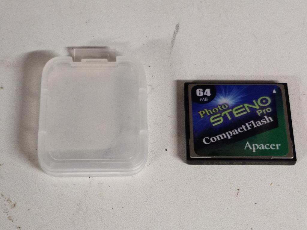 Apacer CompactFlash Photo Steno Pro 64MB, Ophalen of Verzenden, Zo goed als nieuw