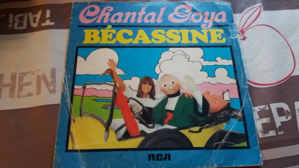 Disque vinyl 45 tours chantal goya bécassine, Enlèvement ou Envoi, Comme neuf, Musique