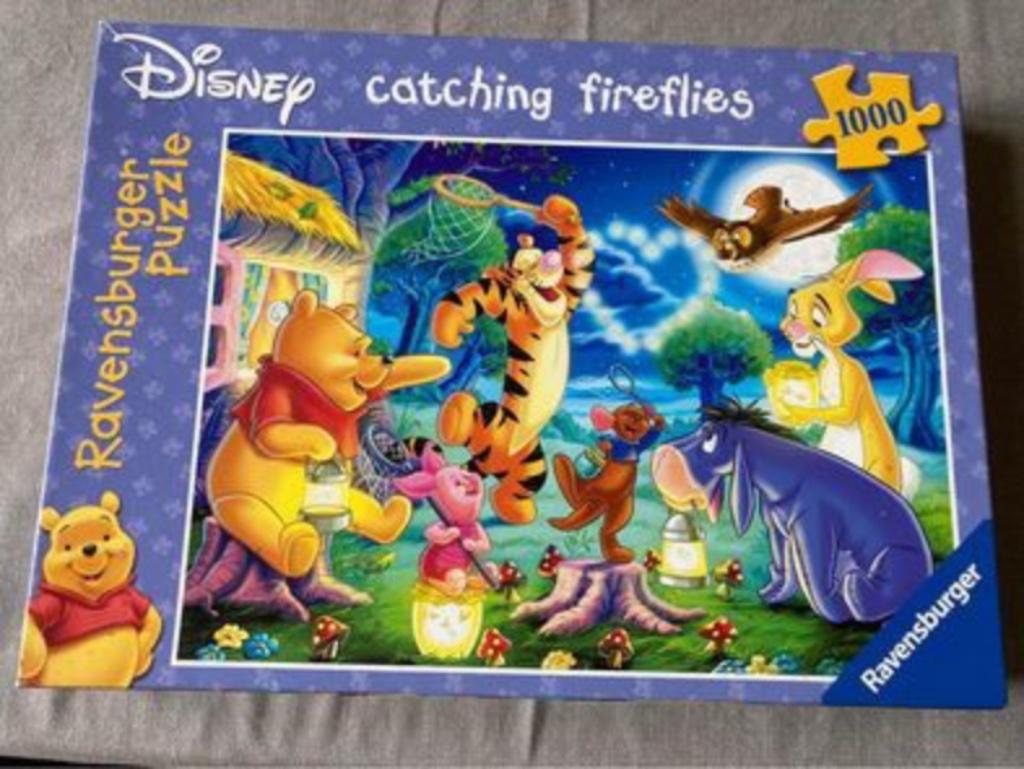 Puzzel Disney Ravensburger 1000 stuks winnie the pooh, Ophalen, Zo goed als nieuw