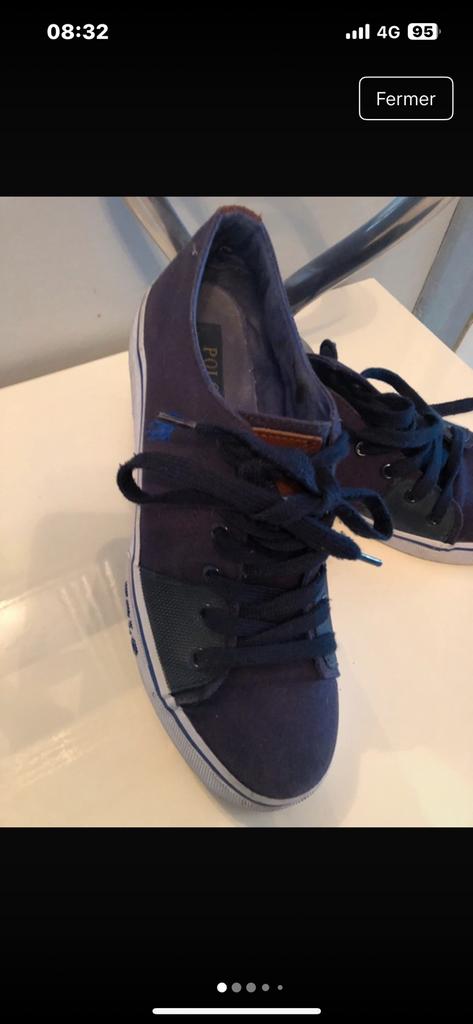 Ralph Lauren Jolies baskets Polo Ralph Laurent T 42 l’été, Ophalen of Verzenden, Zo goed als nieuw