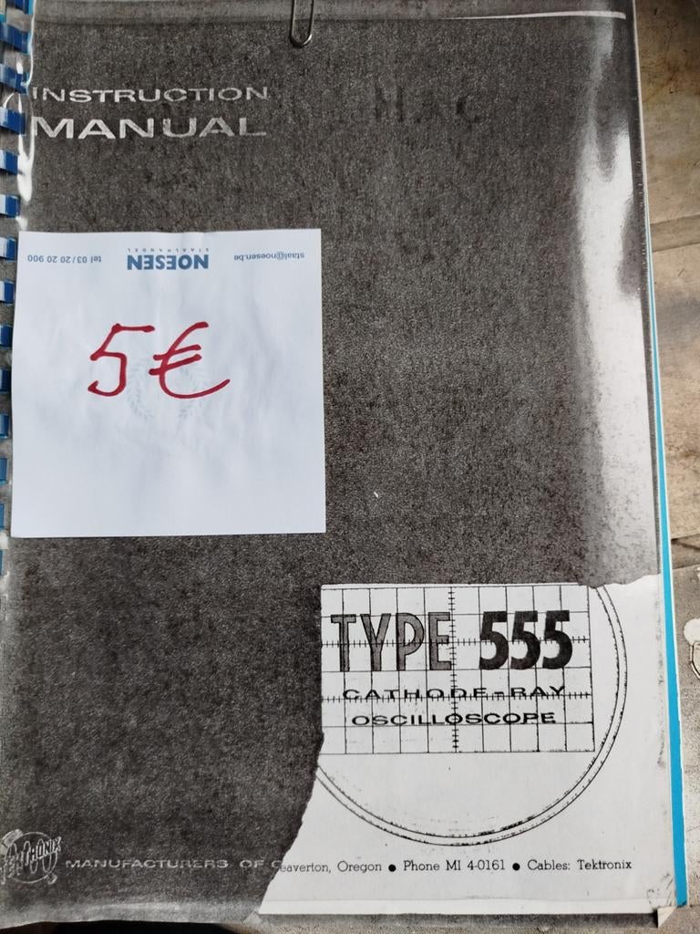 Service manual Tektronix, Bricolage & Construction, Instruments de mesure, Enlèvement ou Envoi