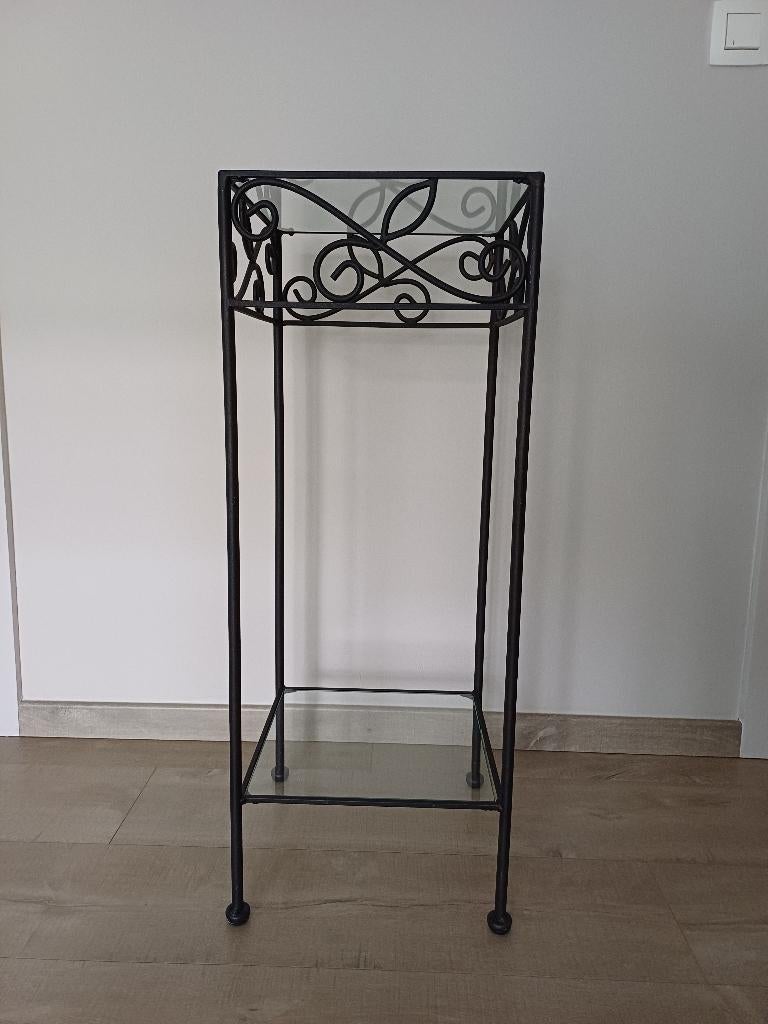 Table en fer forgé, Maison & Meubles, Tables | Tables d'appoint, Moins de 55 cm, Carré, Enlèvement, Utilisé