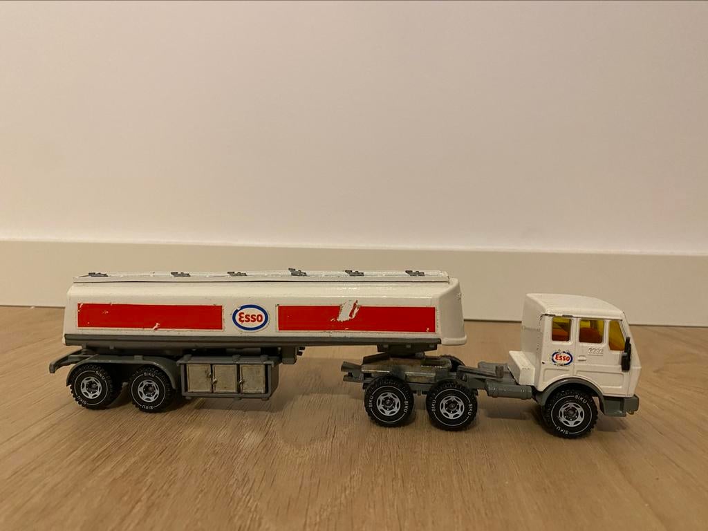 Siku Mercedes met Esso-tankwagen, Enlèvement, Utilisé, SIKU