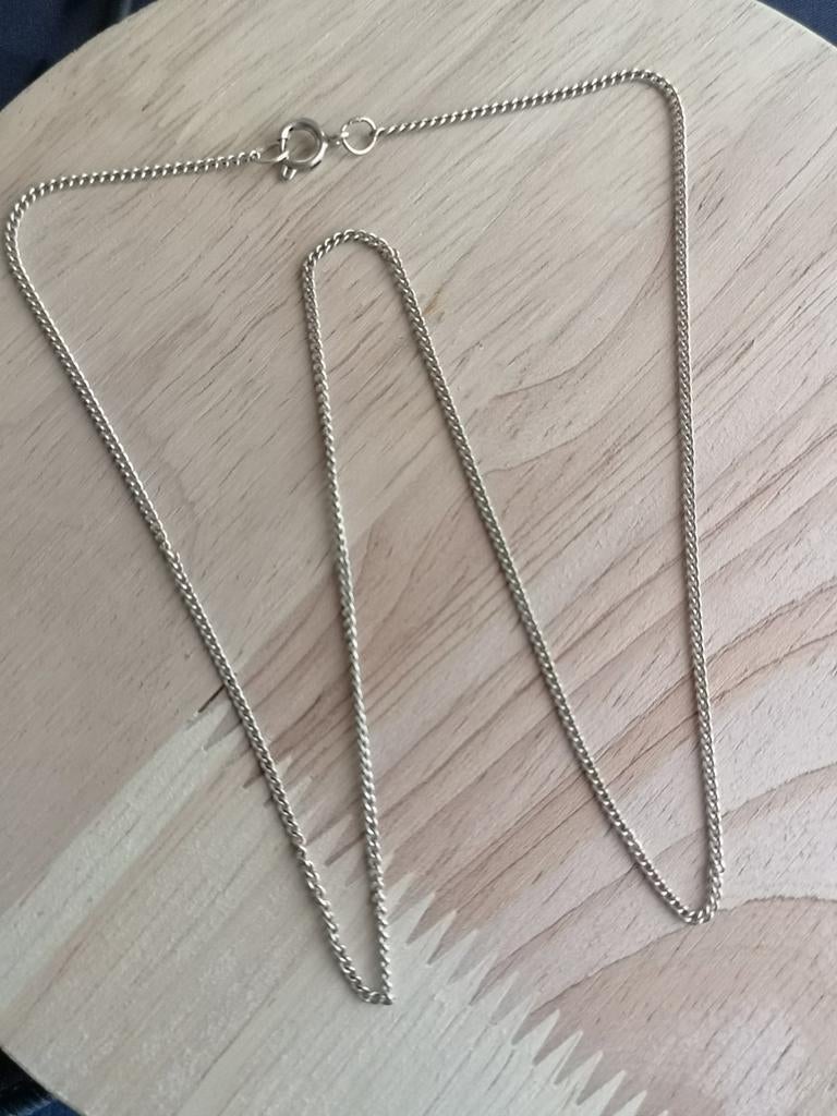 Fijne zilveren halsketting, Ophalen of Verzenden