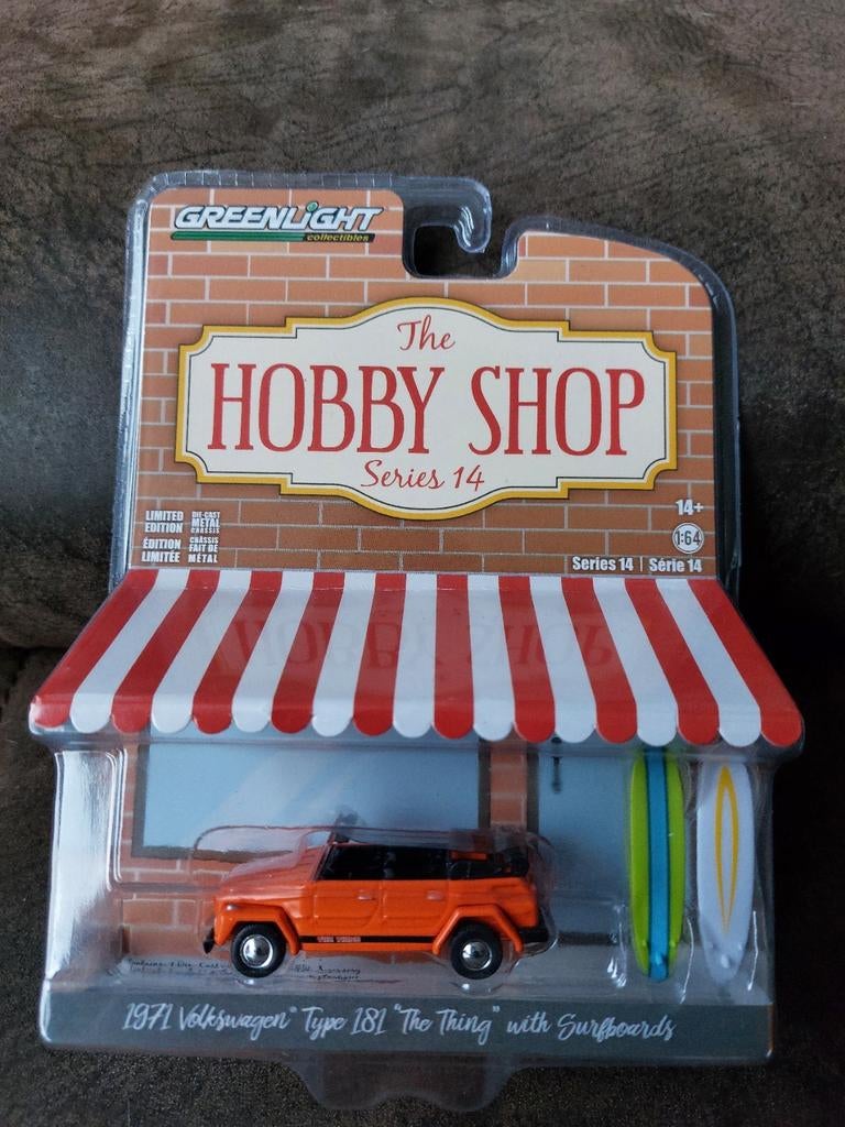greenlight volkswagen type 181 1971 met surfplankjes, Ophalen of Verzenden, Nieuw, Auto, Overige merken