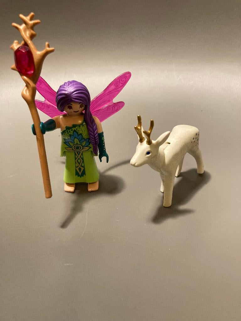 Playmobil 5370 - Fée avec chevreuil enchanté, Enlèvement, Utilisé