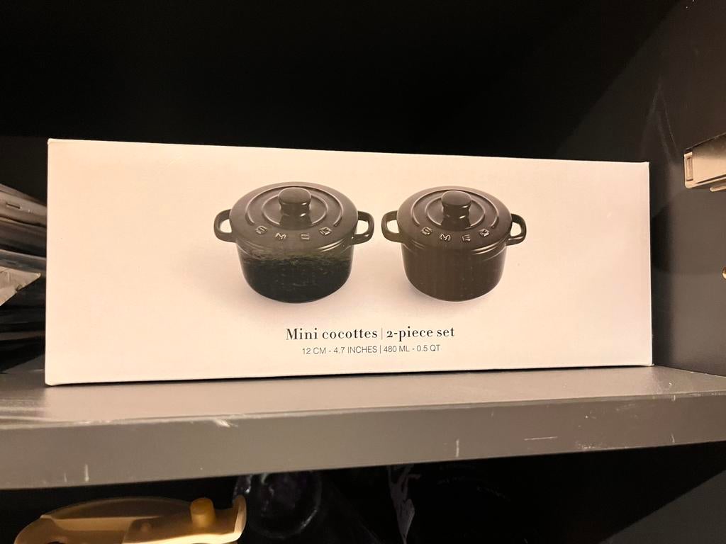 Smeg mini cocottes 6 stuks, Enlèvement, Neuf, Autres matériaux, Autres types