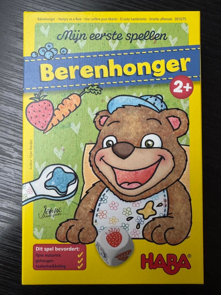 Haba Berenhonger 2+, Kinderen en Baby's, Ophalen, Zo goed als nieuw