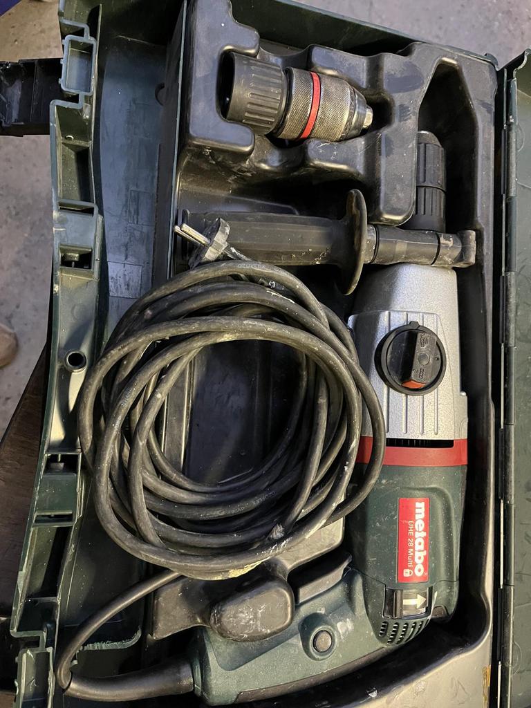 Metabo uhe 28 multi sds boormachine klopboormachine, Ophalen, Zo goed als nieuw, Boormachine