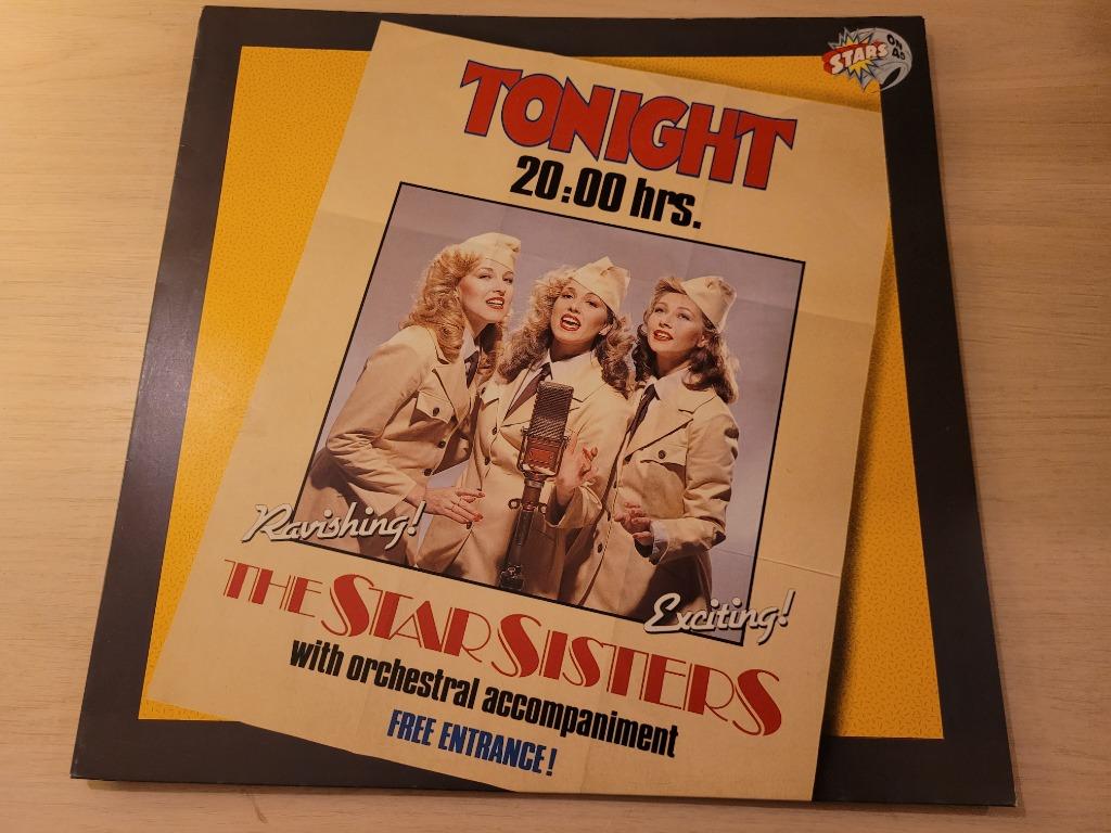 Disque vinyl 33 tours The Star Sisters – Tonight 20:00 Hrs., Ophalen of Verzenden, 1960 tot 1980, Zo goed als nieuw, Jazz