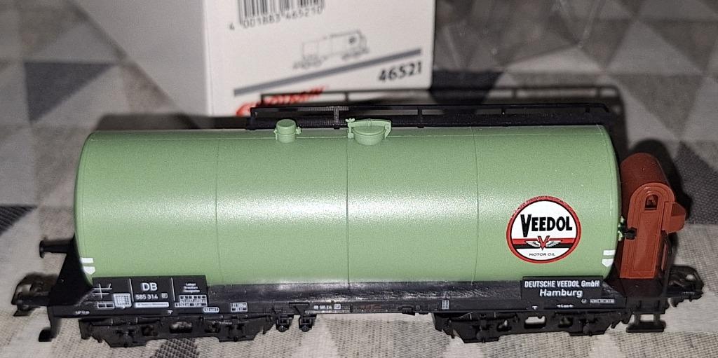 Märklin HO 46521 ketelwagen "Veedol" van de DB, Ophalen of Verzenden, Zo goed als nieuw, Wagon, Märklin