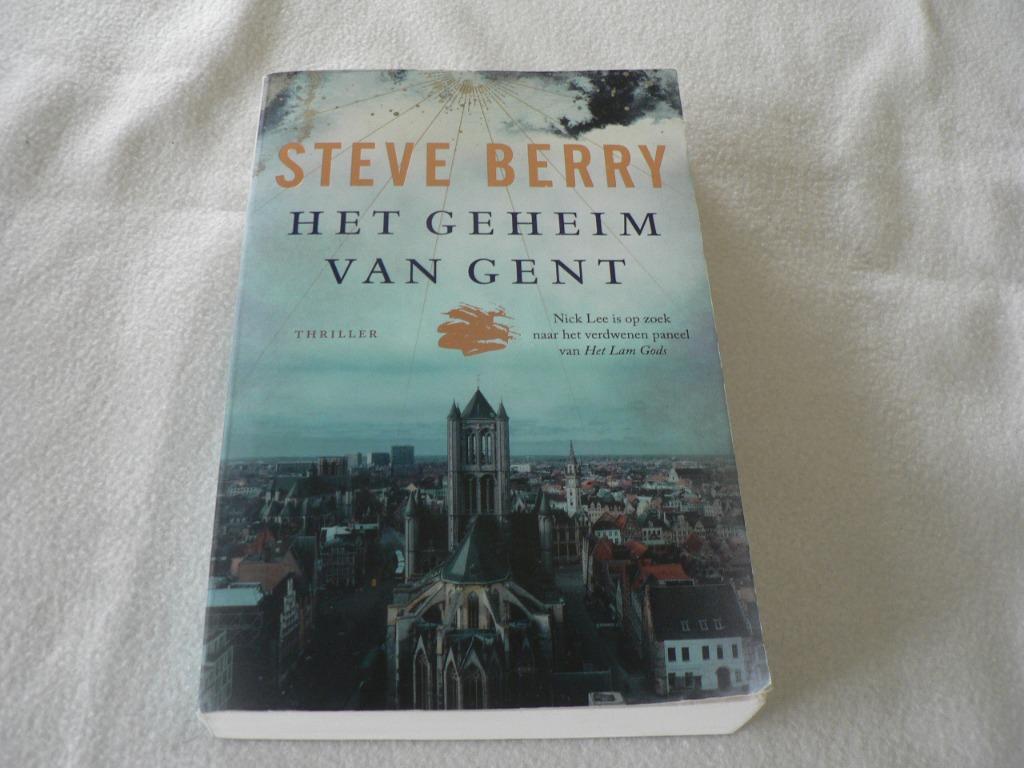 het geheim van Gent Steve Berry Thriller, Gelezen, België, Steve Berry, Ophalen of Verzenden