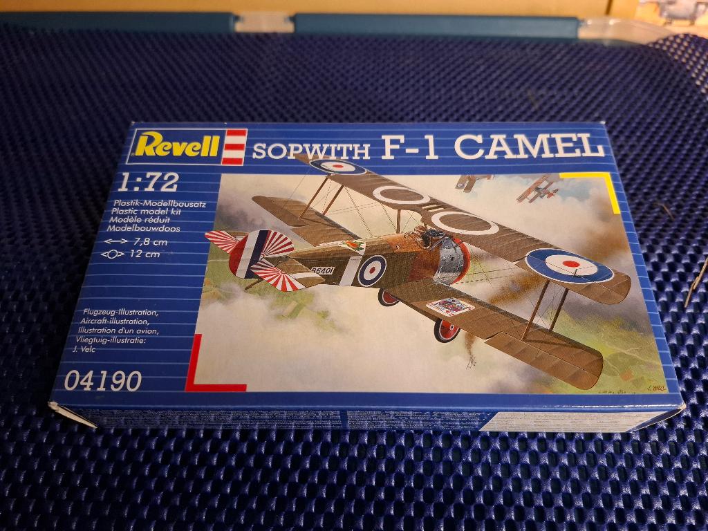 REVELL Sopwith F-1 Camel 1/72 04190 vliegtuigmodel, Ophalen of Verzenden, Vliegtuig, Revell