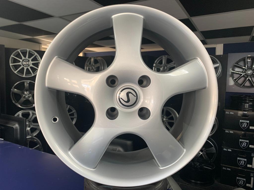 IN STOCK: NIEUWE set 17 inch 4x114.3 aluminium sport velgen, Neuf, Enlèvement ou Envoi, Pneus été, 17 pouces
