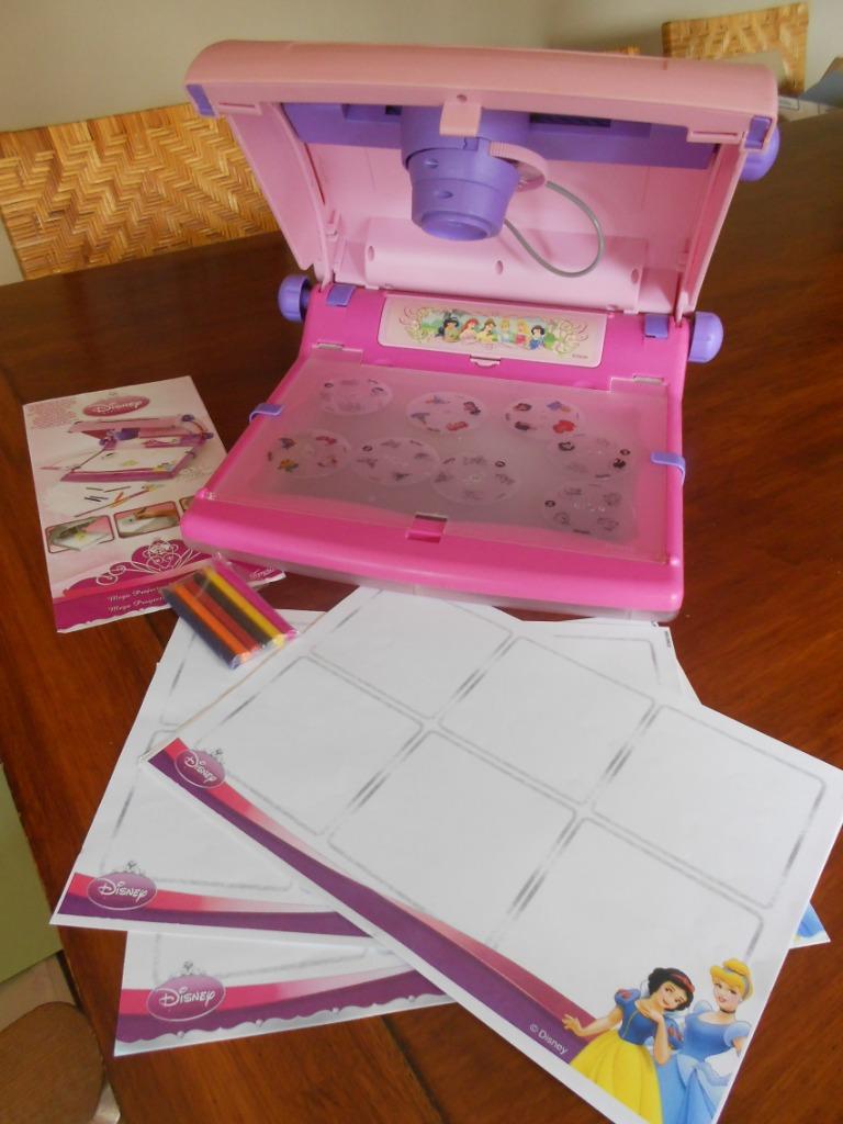 grote roze tekenprojector Disney Princess, Ophalen, Knutselen, Met licht