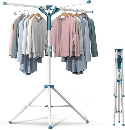 Séchoir pliable à 4 bras | LIVRAISON GRATUITE, Jardin & Terrasse, Sèche-linge & Lave-linge, Neuf, -, AISIR, -