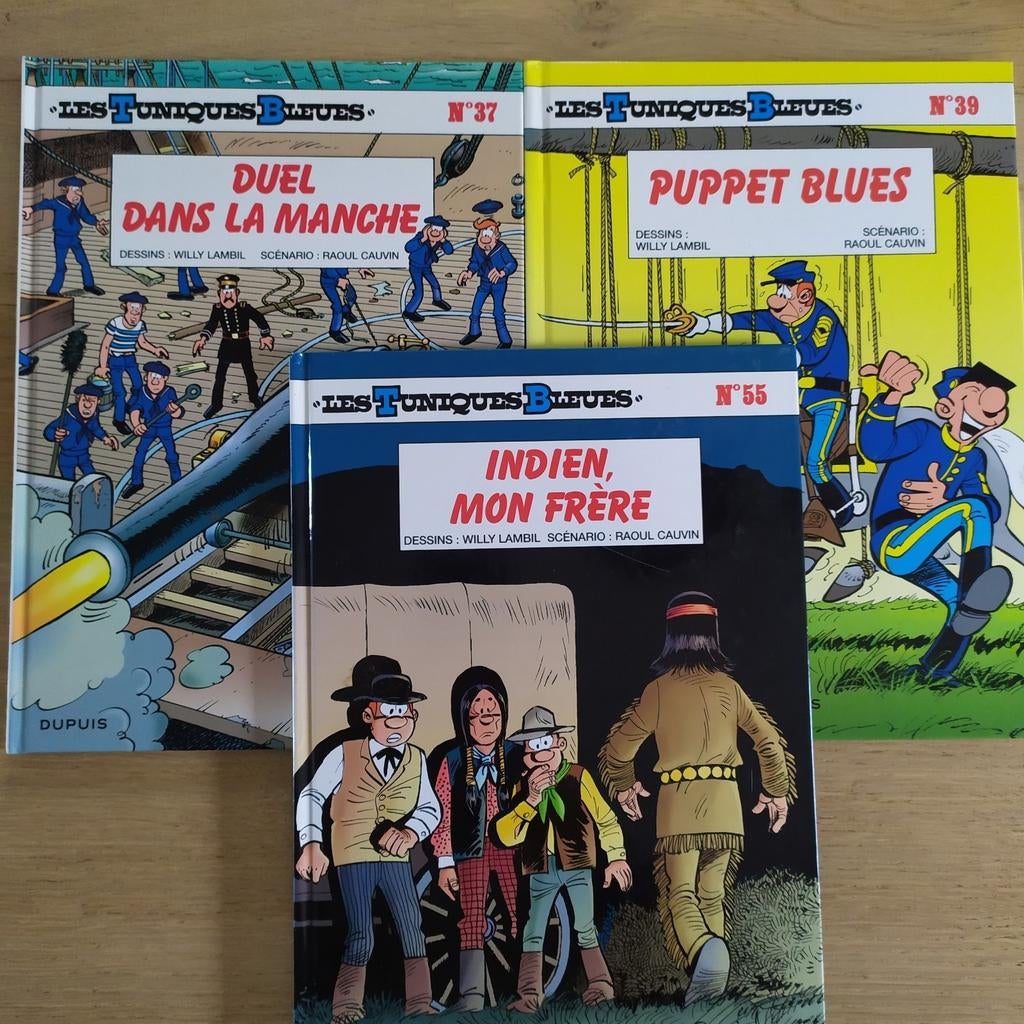 Les Tuniques bleues Lambil Cauvin 37 Re TBE, Meerdere stripboeken, Ophalen of Verzenden, Lambil & Cauvin