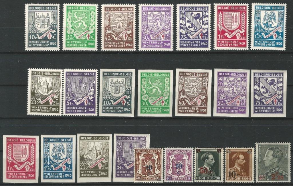 BELGIE - JAARGANG 1941, Timbres & Monnaies, Timbres | Europe | Belgique, Enlèvement ou Envoi, Non oblitéré, Neuf