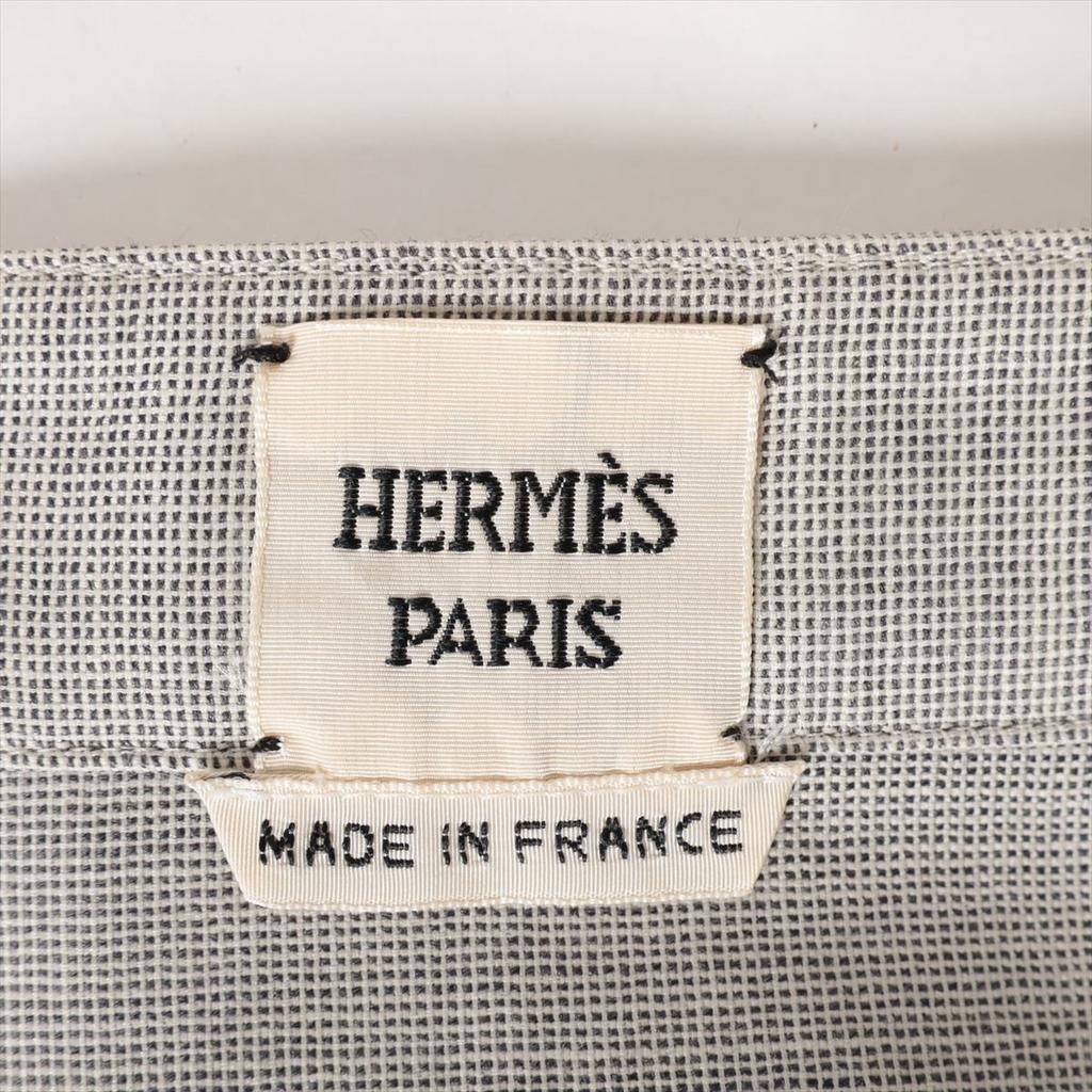 Jupe Hermès 34, Gris, Hermès, Taille 34 (XS) ou plus petite, Envoi